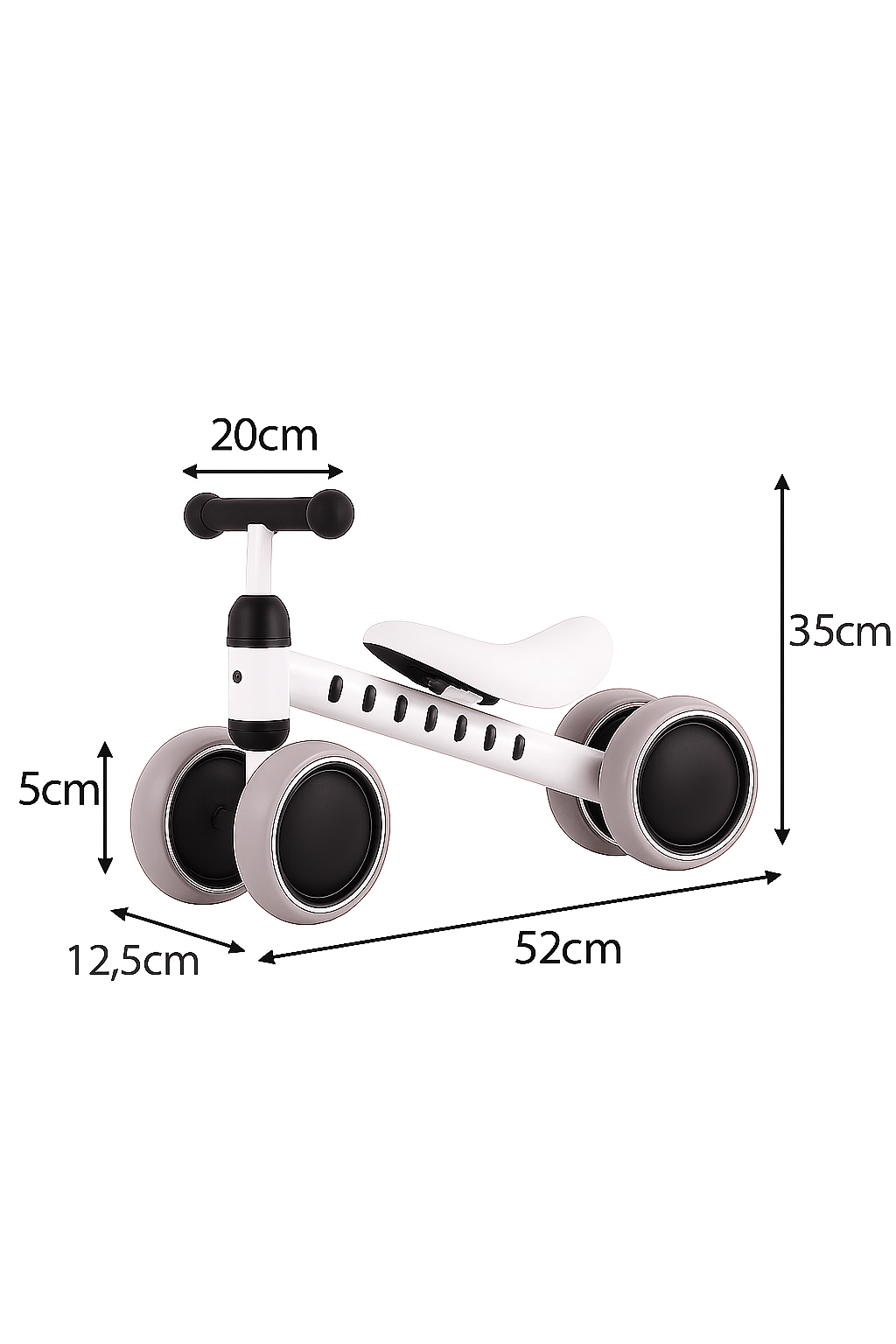 Mini Kids Balance Bike - Zebra - AHA SUPERSTORE