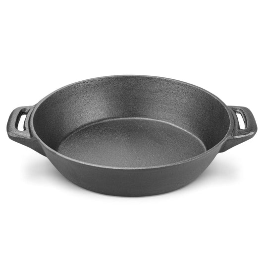 Non-Stick Cast Iron Shallow casserole 30 x 7 cm 3.1 L