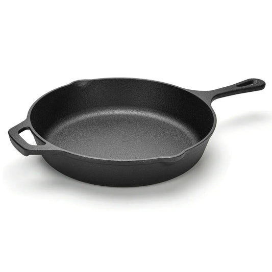 Non-Stick Cast Iron Frying Pan 26cm with Helper Handle