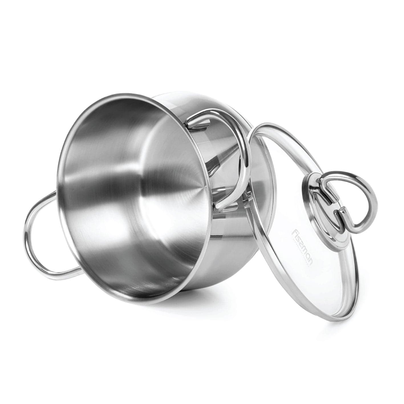 Stockpot 20 x 11.5cm 3.6 LTR with Glass Lid Stainless Steel