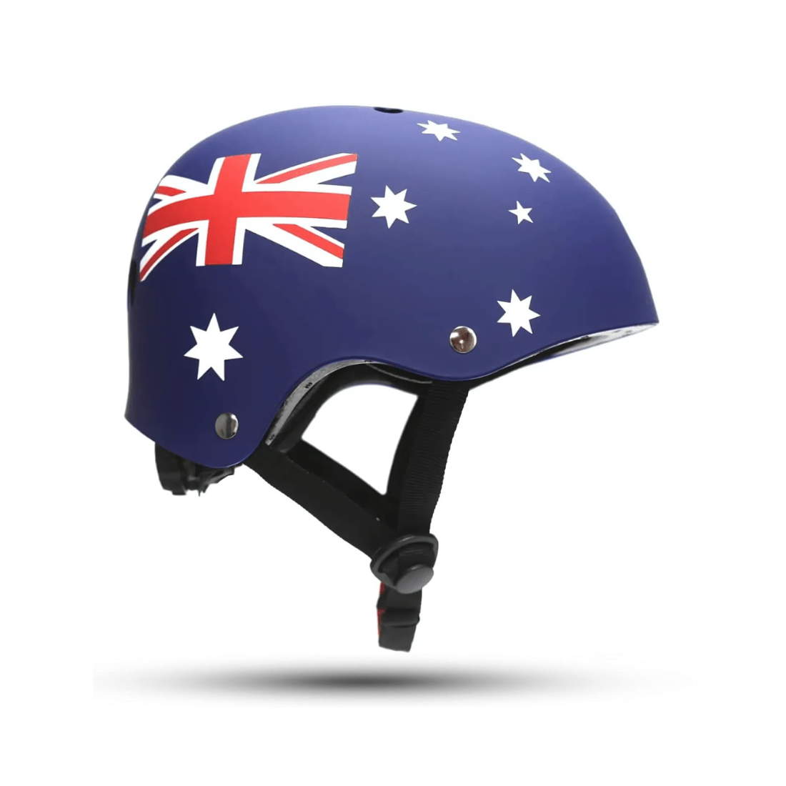 AHA Hard Shell Skate Helmet - Australian Flag Edition | Kids & Adults Small