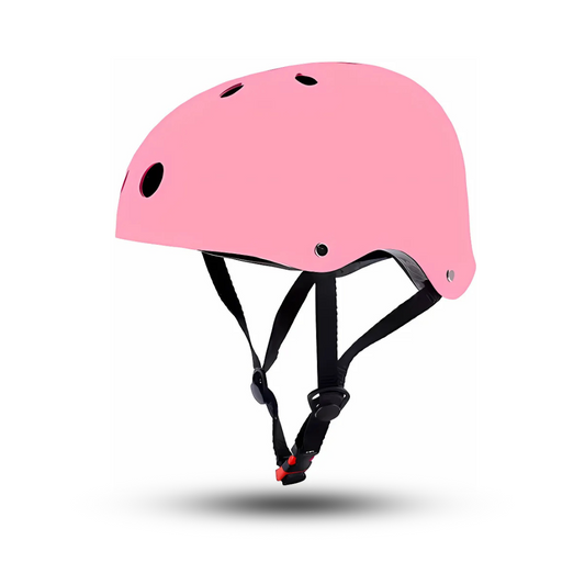 AHA Hard Shell Skate Helmet - Pink | Kids & Adults S/M/L Medium