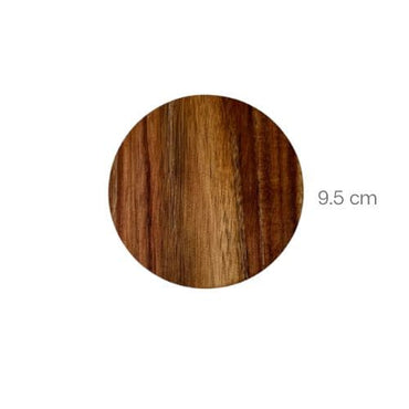 Acacia Wood Coaster - Round - AHA SUPERSTORE