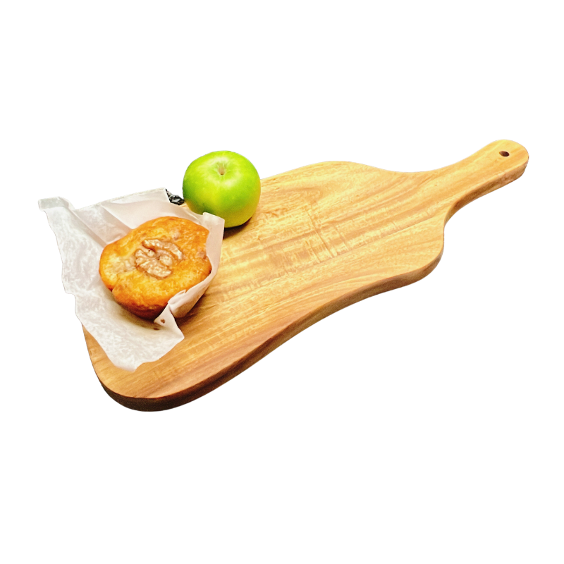 Acacia Wood Cutting Board with Handle