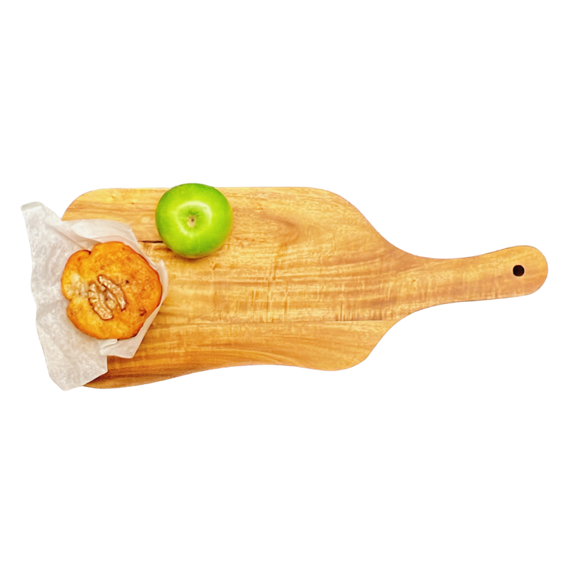 Acacia Wood Serving & Pizza Board with Handle - AHA SUPERSTORE