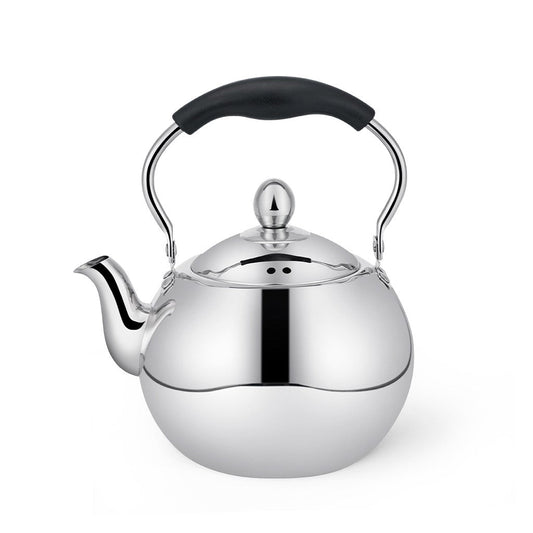Tea Pot with Steel Strainer 1.5 LTR (Stainless Steel) - Fissman Australia