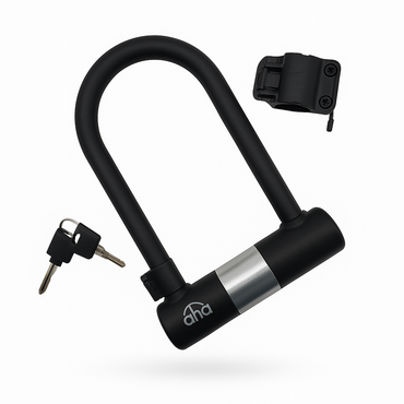 AHA Heavy-Duty U-Lock for Bikes & Scooters | High-Security Anti-Theft Lock - AHA SUPERSTORE