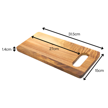 Acacia Wood Bread, Antipasto & Pizza Serving Board - Small - AHA SUPERSTORE