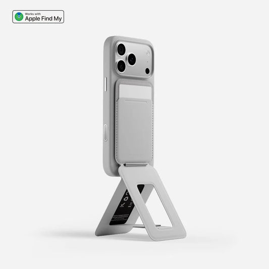 MOFT Trackable Tripod Wallet - 4-in-1 MagSafe Stand, Wallet, Find My Locator & Capture Button