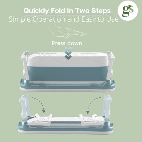 Adult Foldable Bath Tub - Regular 115 x 62 x 52 - AHA SUPERSTORE