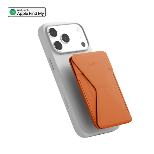 MOFT Trackable Snap-On Phone Stand & Wallet - MagSafe Compatible with Apple Find My