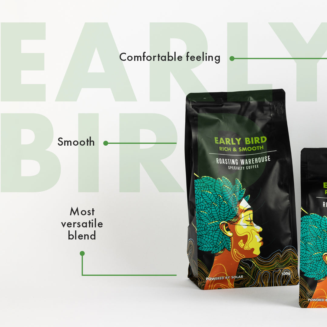 Early Bird Dark Roast Coffee – Rich, Nutty Flavour & Smooth Finish - AHA SUPERSTORE