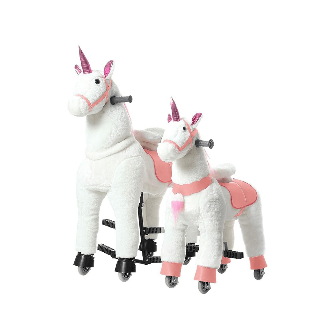 *DAMAGED BOX* Ride on Horse - Unicorn - AHA SUPERSTORE