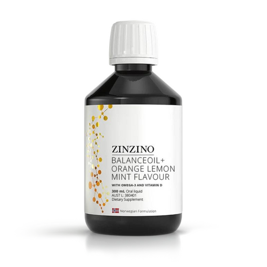 Zinzino BalanceOil+ Orange Lemon Mint Flavour 300ml - AHA SUPERSTORE