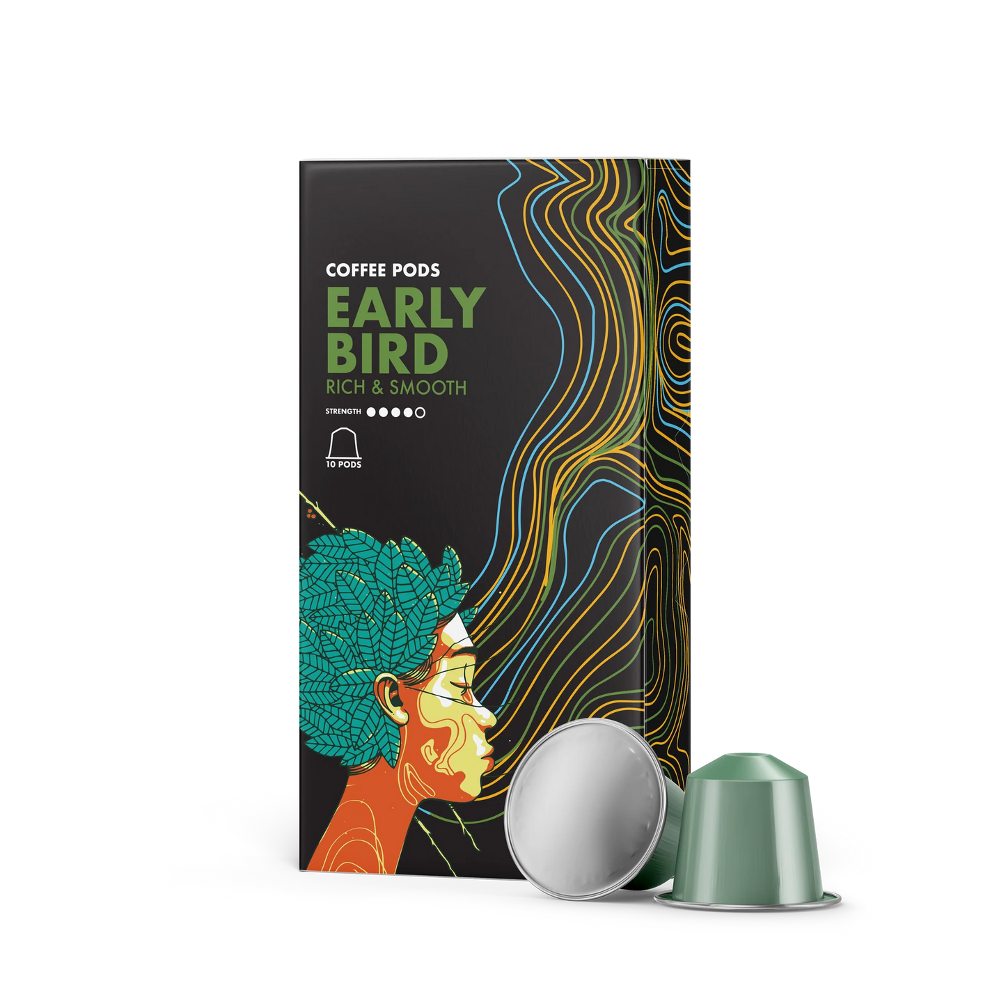 early bird roasting warehouse coffee pods 10 pack