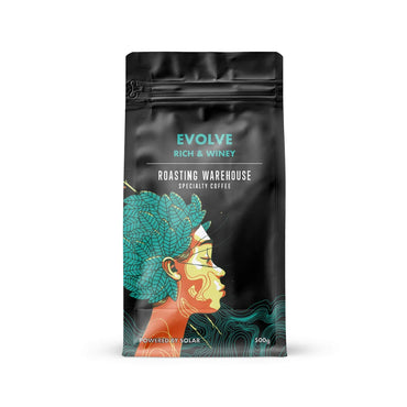 Evolve Dark Roast Coffee Blend – Bold Flavour with Chocolate, Honeycomb & Berry Notes 250g / Commercial Espresso