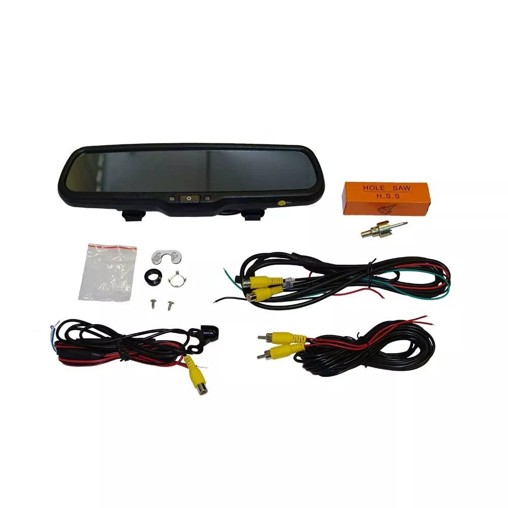 Street Guardian Universal Mirror with Monitor & Reverse Camera - AHA SUPERSTORE