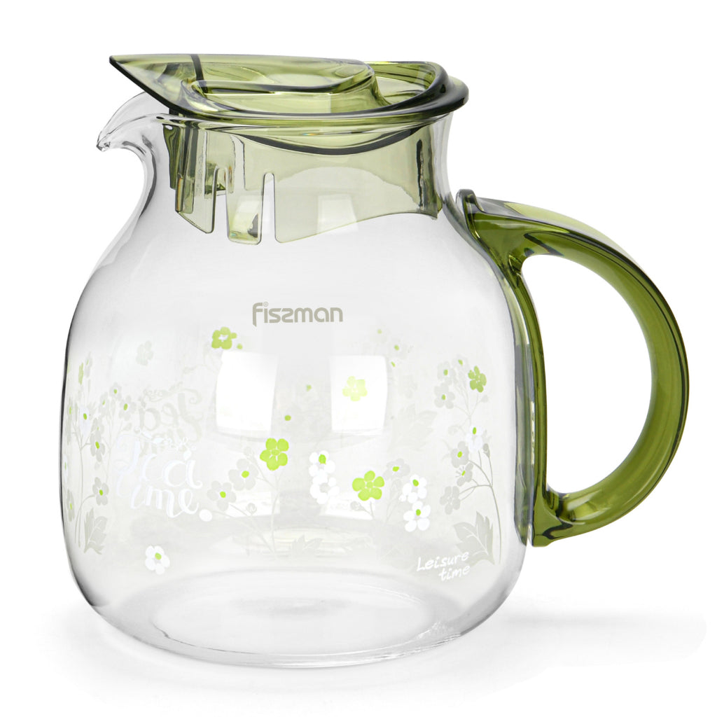 Jug 1500ml - Borosilicate Glass - Fissman Australia