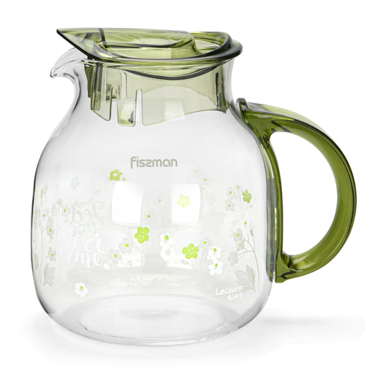 Jug 1500ml - Borosilicate Glass - Fissman Australia