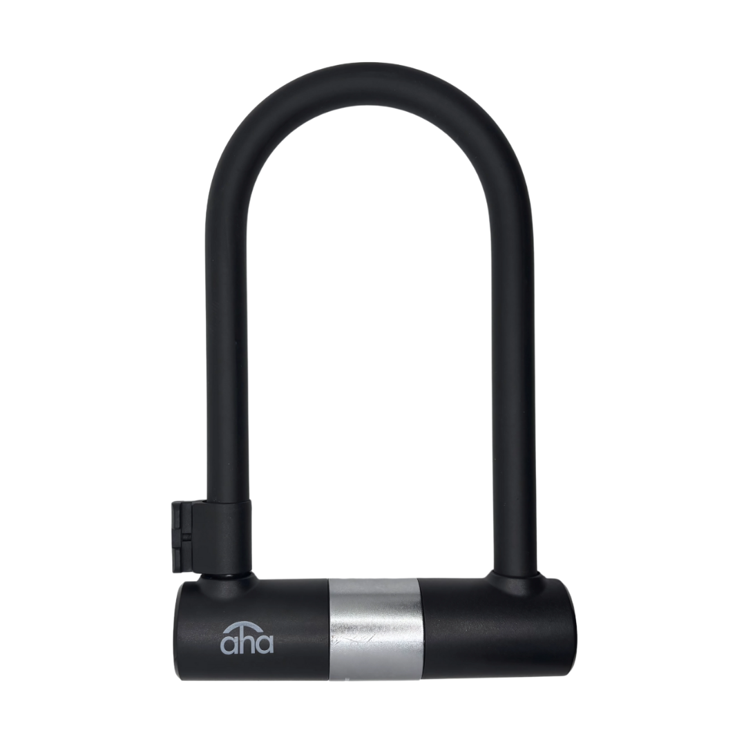 AHA Heavy-Duty U-Lock for Bikes & Scooters | High-Security Anti-Theft Lock