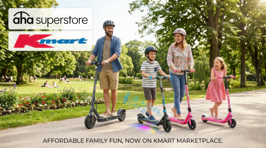 AHA Superstore Now Live on Kmart Marketplace: Shop Electric Scooters, Hoverboards & Minions Rideables