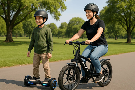 Essential Safety Tips for Riding Electric Hoverboards and E-Bikes