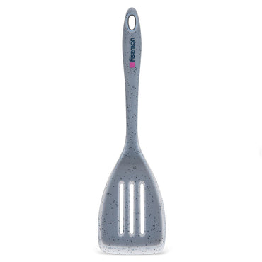 Silicone Slotted Turner Grey - 32cm