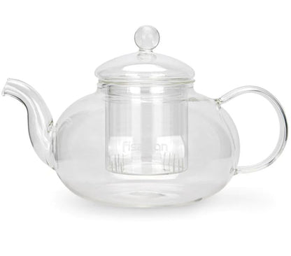 Tea Pot 1200ml With Glass Filter - Borosilicate Glass