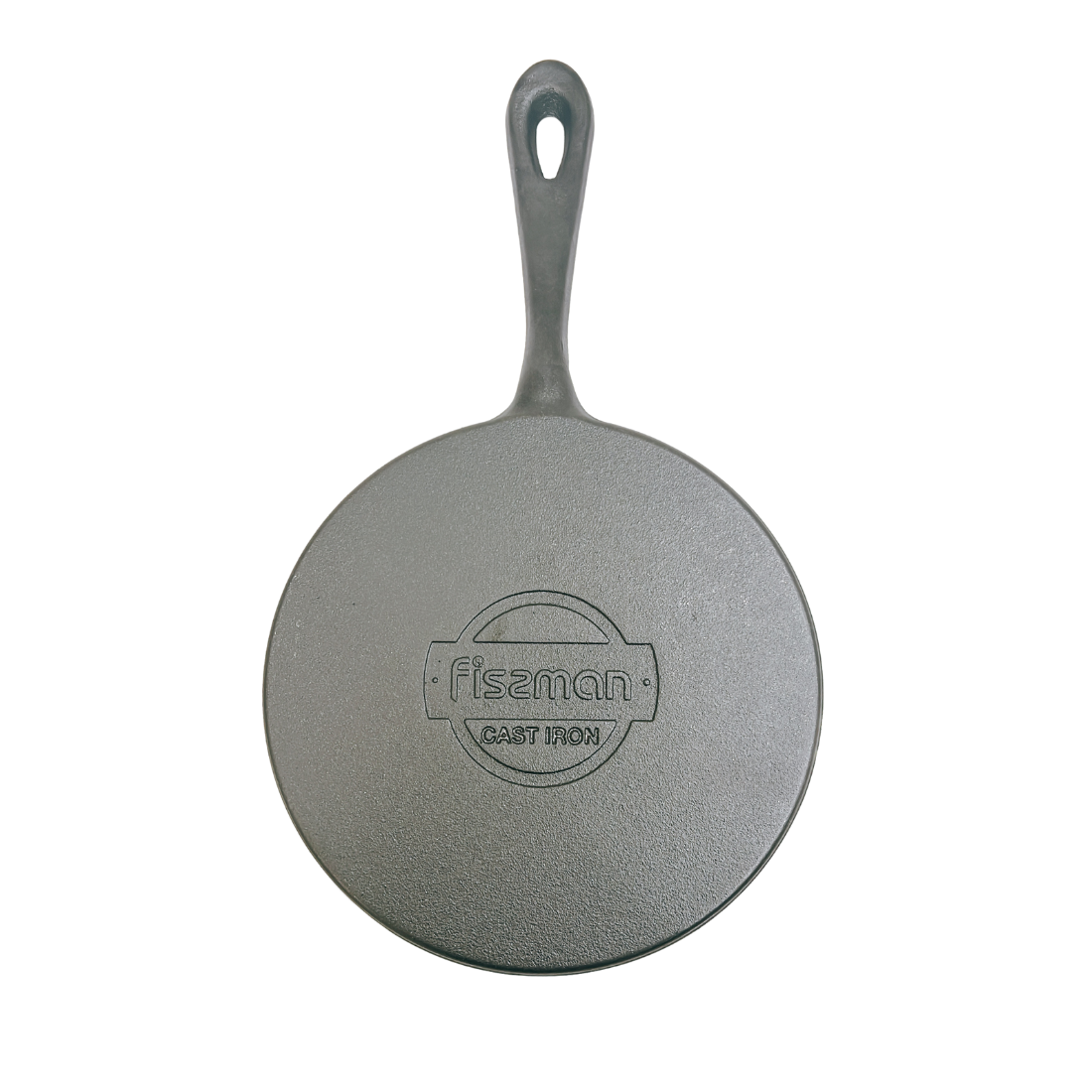 Non-Stick Cast Iron Crepe Pan 22cm Long Handle - Durable, Easy-Clean - Fissman Australia