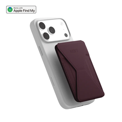 MOFT Trackable Snap-On Phone Stand & Wallet - MagSafe Compatible with Apple Find My