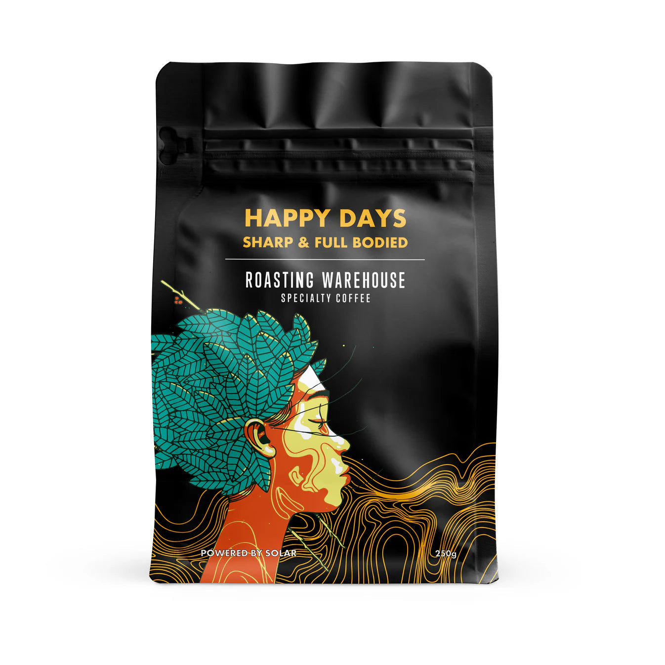 Happy Days Coffee Blend – Rich Chocolate & Malt Flavour 250g / Commercial Espresso