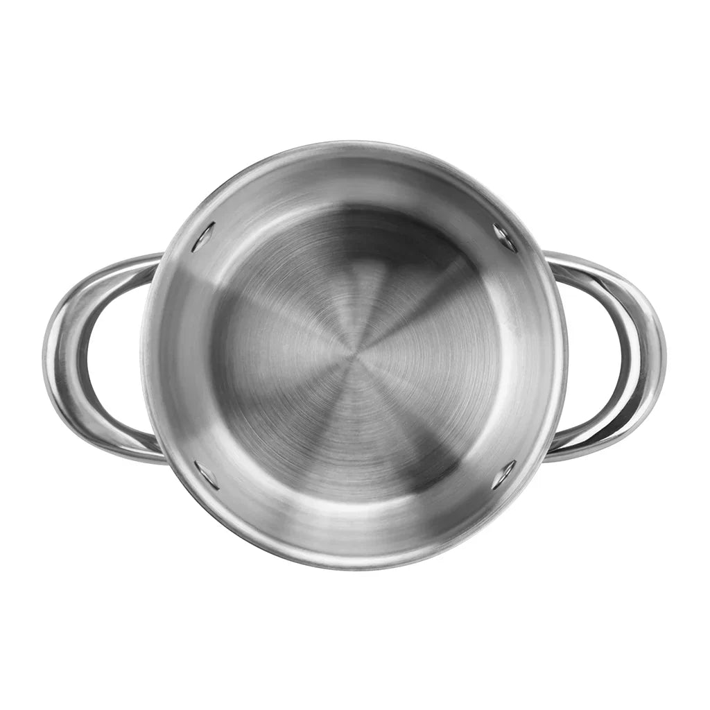 Mini Cooking Pot GULLIVER 14x6cm / 0.9 LTR with Glass Lid