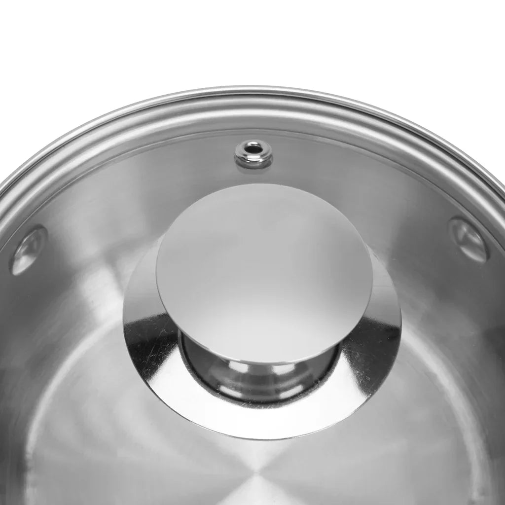 Mini Cooking Pot GULLIVER 14x6cm / 0.9 LTR with Glass Lid