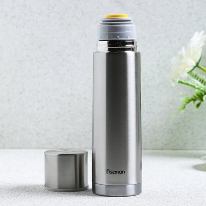 Double wall vacuum bottle 500ml stainless steel