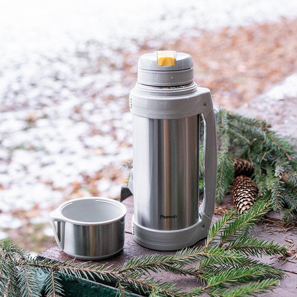 Thermal Infuser Flask Vacuum Stainless Steel 1000ml - Fissman Australia