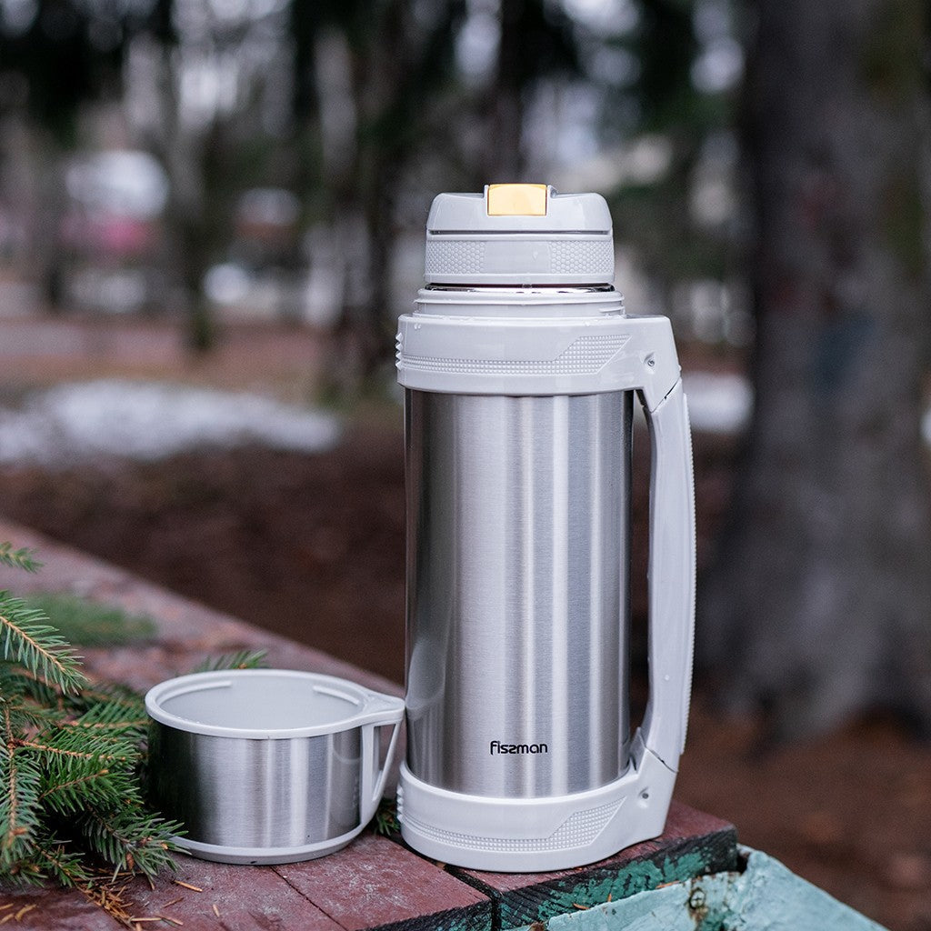 Thermal Infuser Flask Vacuum Stainless Steel 1000ml - Fissman Australia