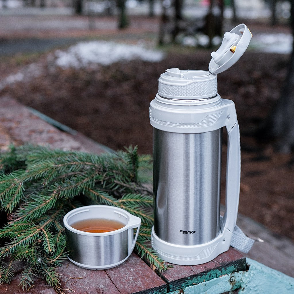 Thermal Infuser Flask Vacuum Stainless Steel 1000ml - Fissman Australia