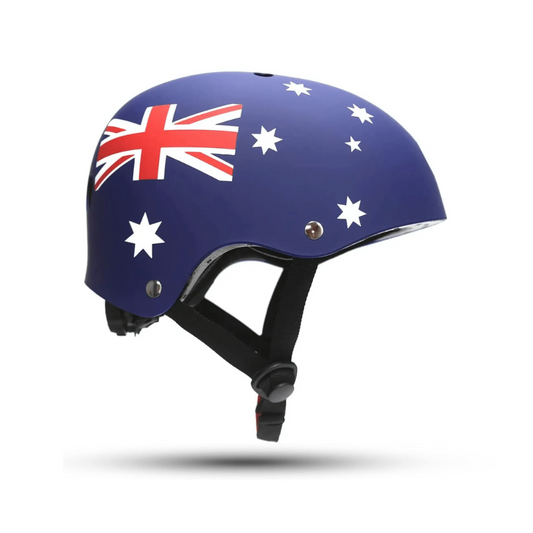 AHA Hard Shell Helmet - Australia Flag