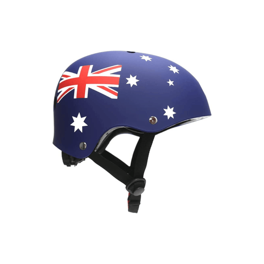 australia flag skate helmet for kids from aha superstore