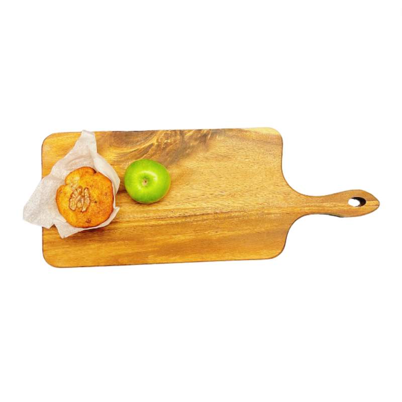 Acacia Wood Cutting Board with Handle