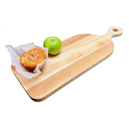 Acacia Wood Cutting Board with Handle