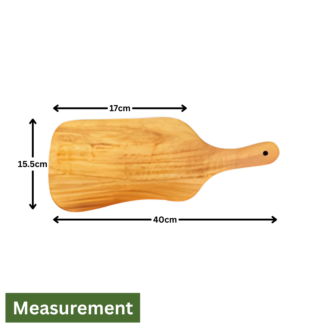 Acacia Wood Serving & Pizza Board with Handle