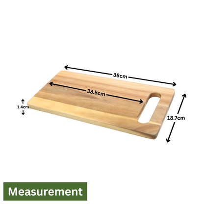 Acacia wood bread, Antipasto & pizza serving board - Medium
