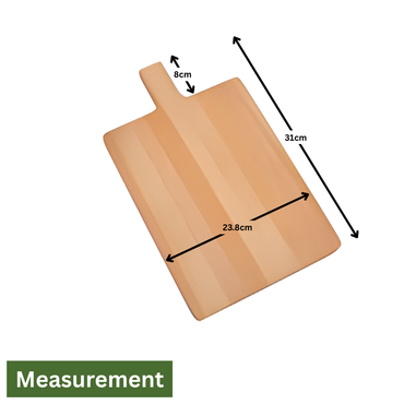 Beech Wood Serving & Pizza Board with Handle