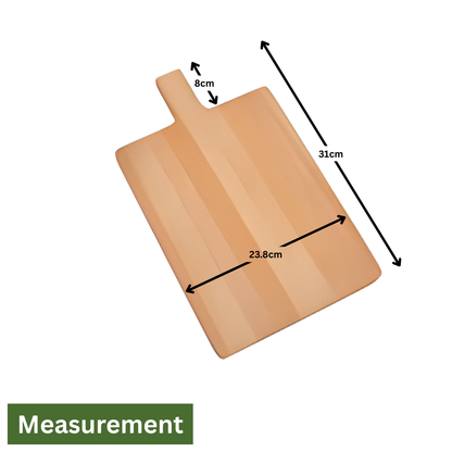 Beech Wood Serving & Pizza Board with Handle