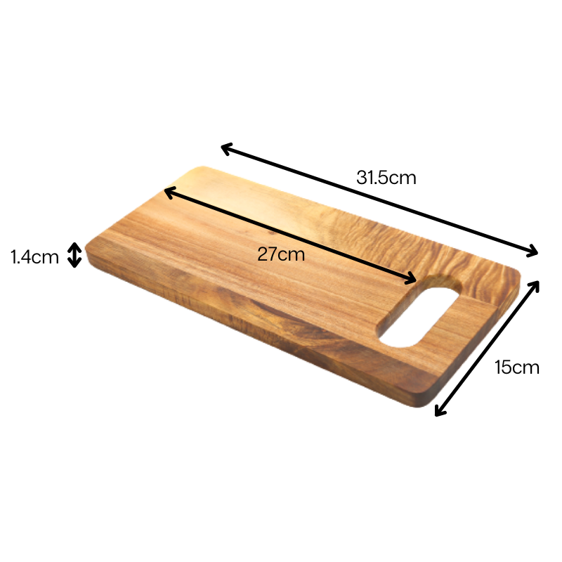 Acacia Wood Bread, Antipasto & Pizza Serving Board - Small