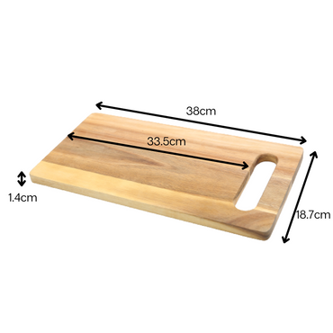 Acacia wood bread, Antipasto & pizza serving board - Medium