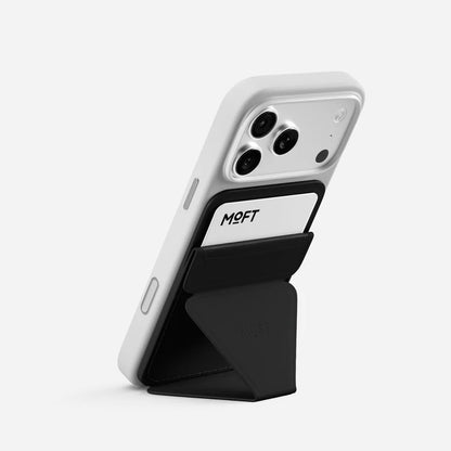 MOFT Trackable Snap-On Phone Stand & Wallet - MagSafe Compatible with Apple Find My