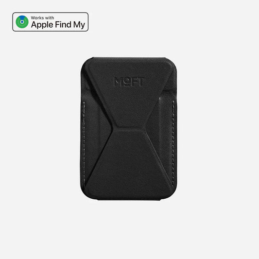 MOFT Trackable Snap-On Phone Stand & Wallet - MagSafe Compatible with Apple Find My