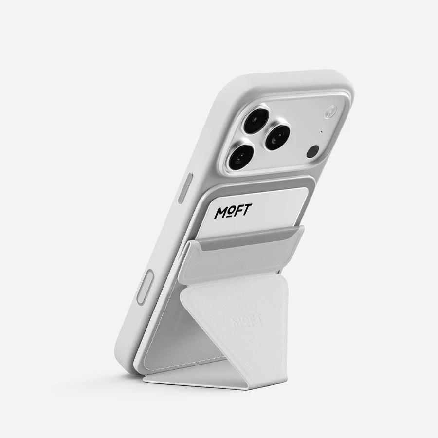 MOFT Trackable Snap-On Phone Stand & Wallet - MagSafe Compatible with Apple Find My